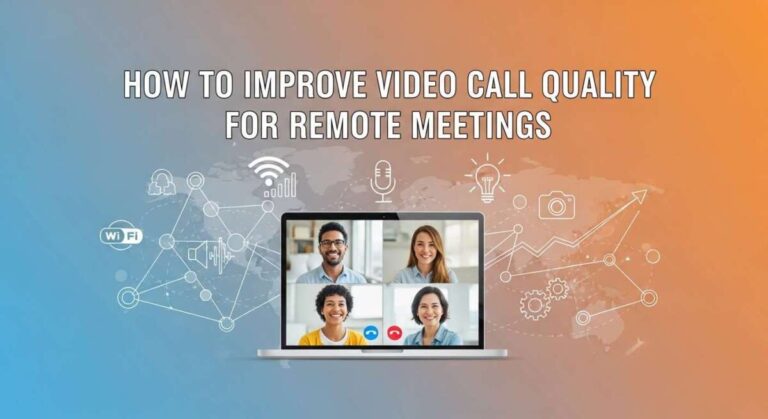 How to Improve Video Call Quality for Remote Meetings