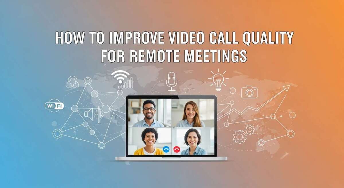 How to Improve Video Call Quality for Remote Meetings?