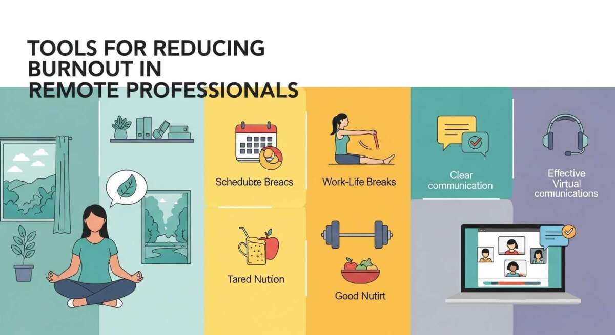 Tools for Reducing Burnout in Remote Professionals: Solutions