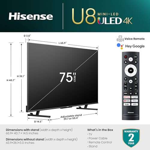Hisense U8 Vs U9