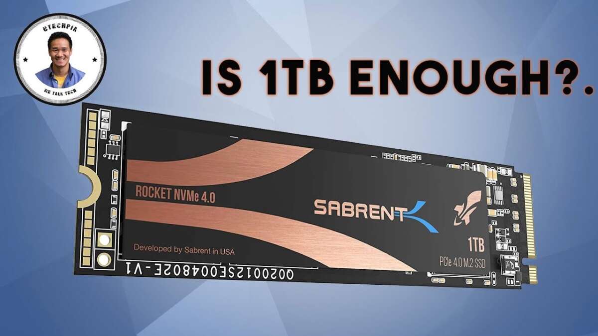 Is A 1 TB SSD Enough: Storage Guide