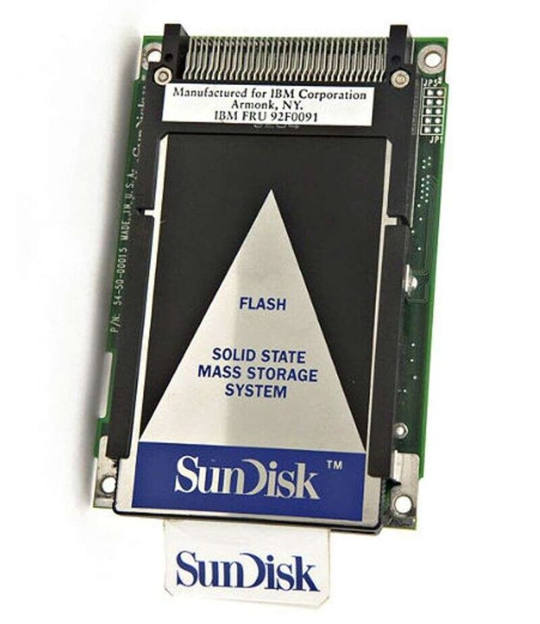 When Was The First Ssd Invented