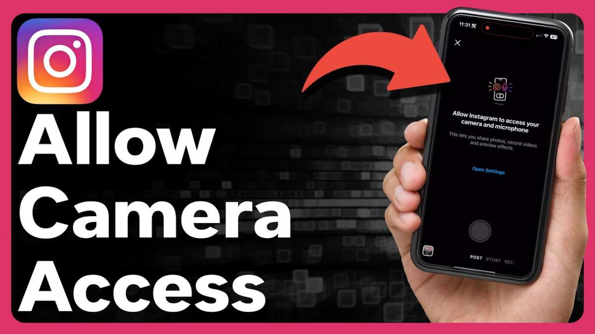 How To Allow Instagram To Access Camera & Mic: Quick Fix