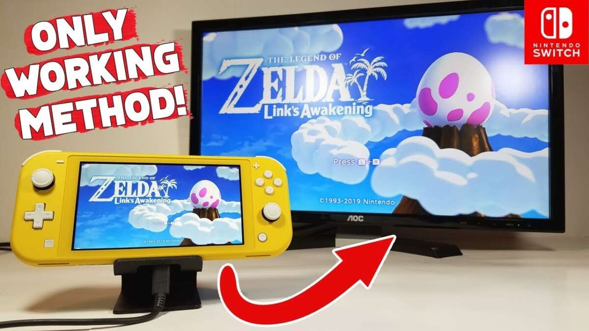 How To Connect Switch Lite To TV