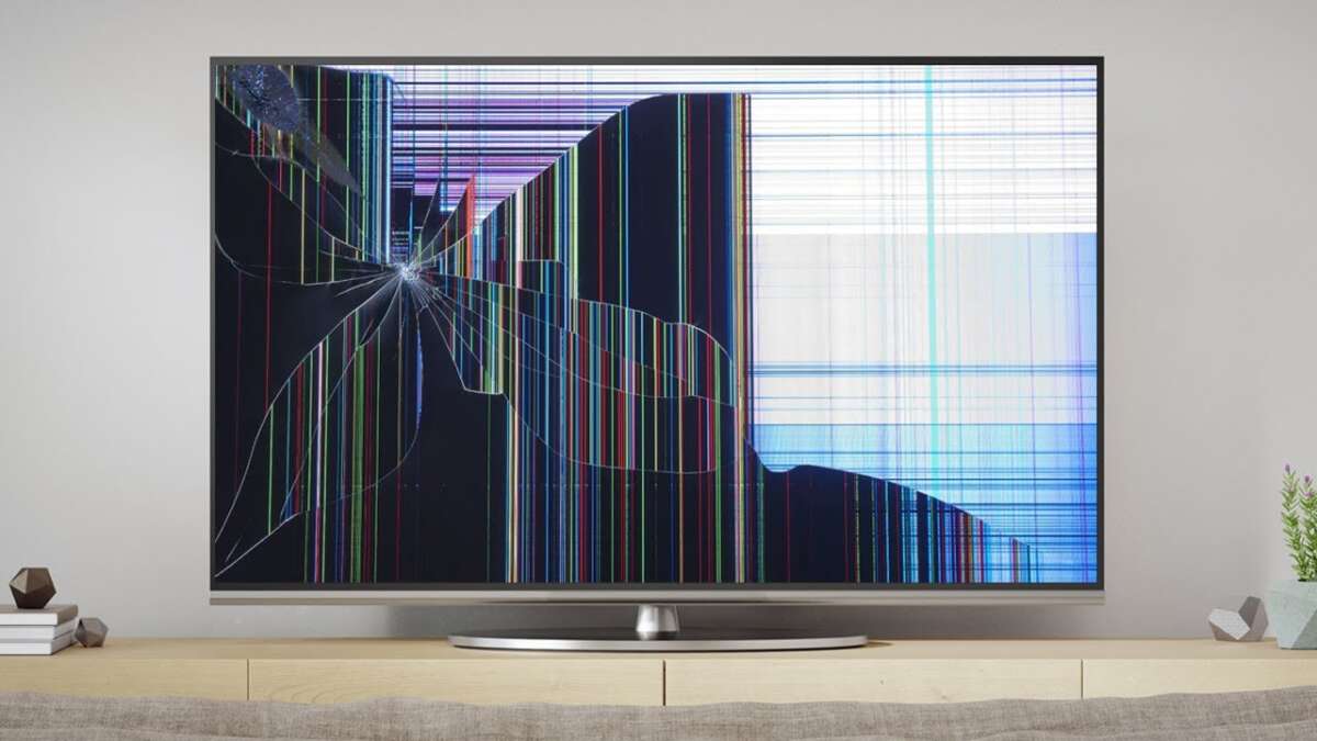 How To Fix A Cracked TV