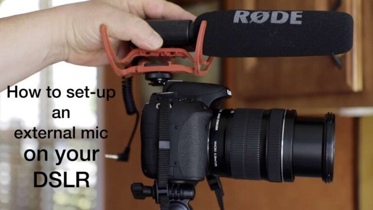 How To Attach A Microphone To A Camera
