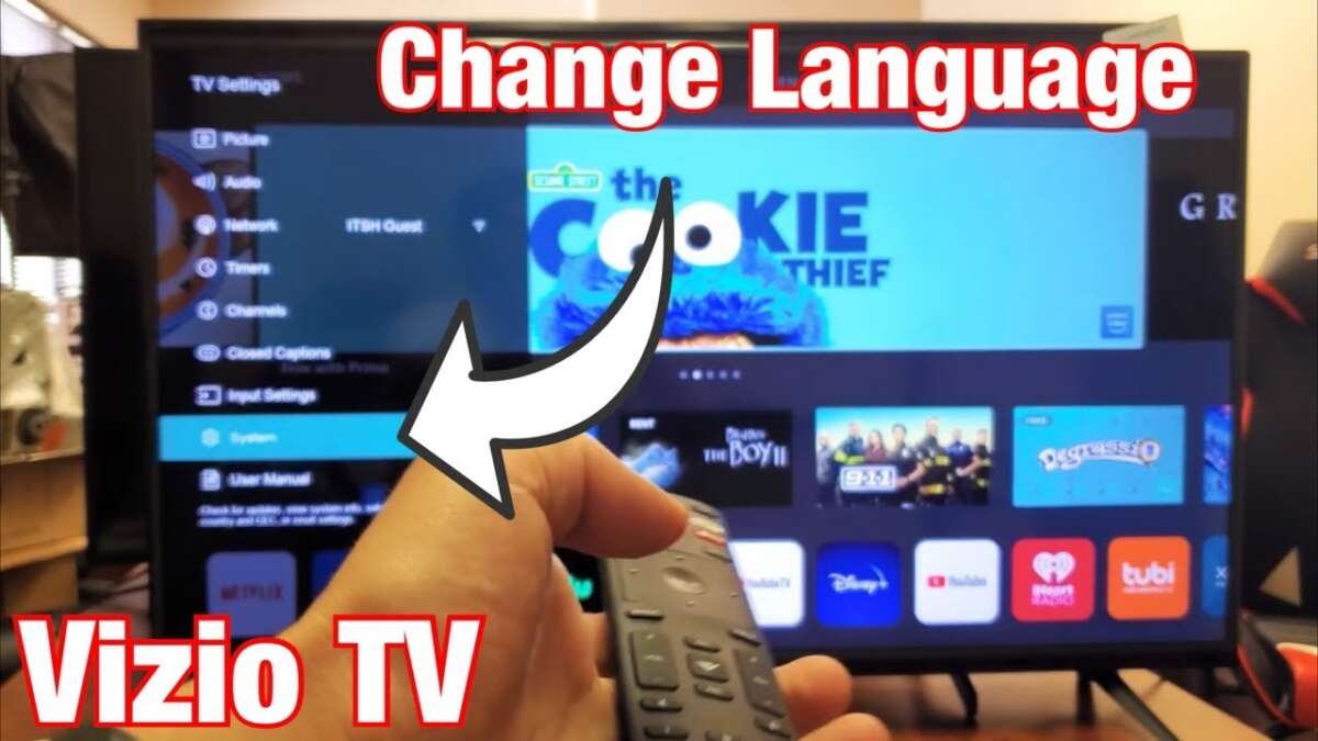 How To Change Language On Vizio TV