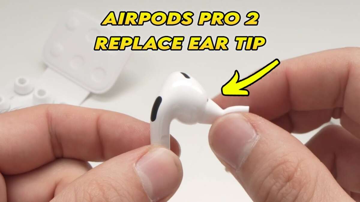 How To Change Earbud Tips On Airpod Pros
