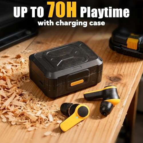 ToolFun Bluetooth 6.0 Jobsite Earbuds Review