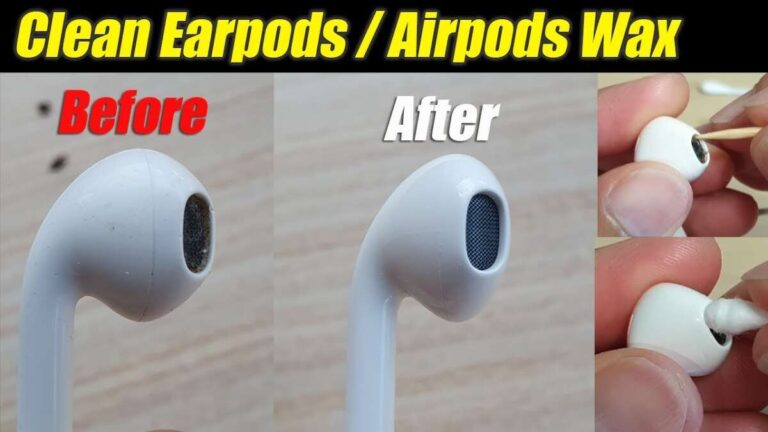 How To Clean Earwax From Earbuds