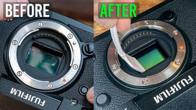 How To Clean Camera Sensor