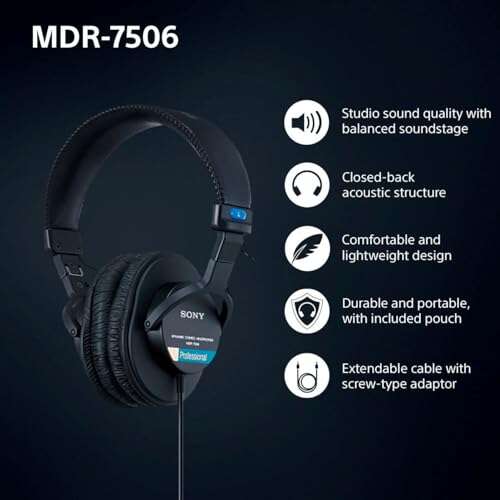 Sony Mdr 7506 Professional Headphones Review