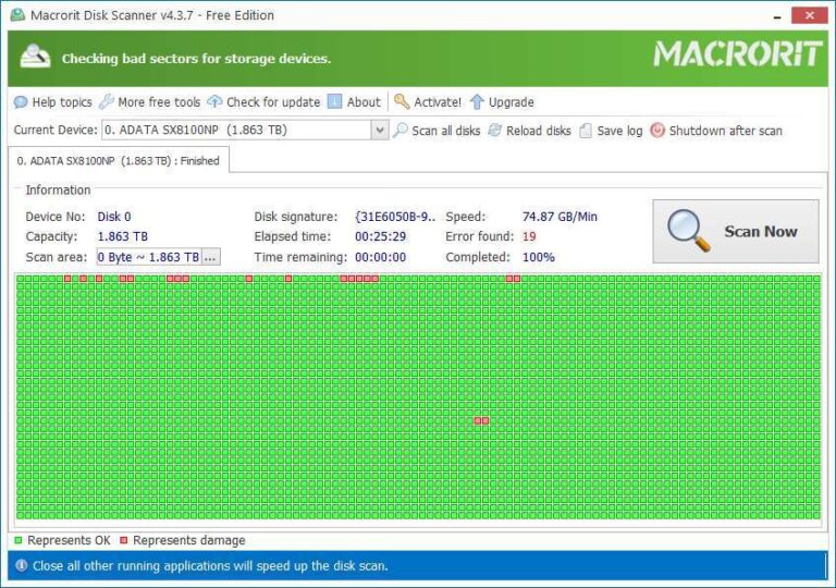 How To Test New Ssd For Bad Sectors
