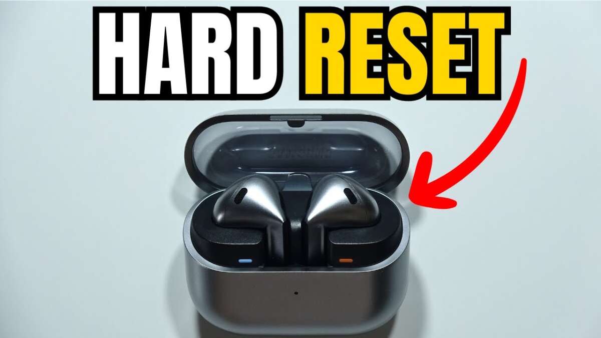 How To Reset Samsung Earbuds