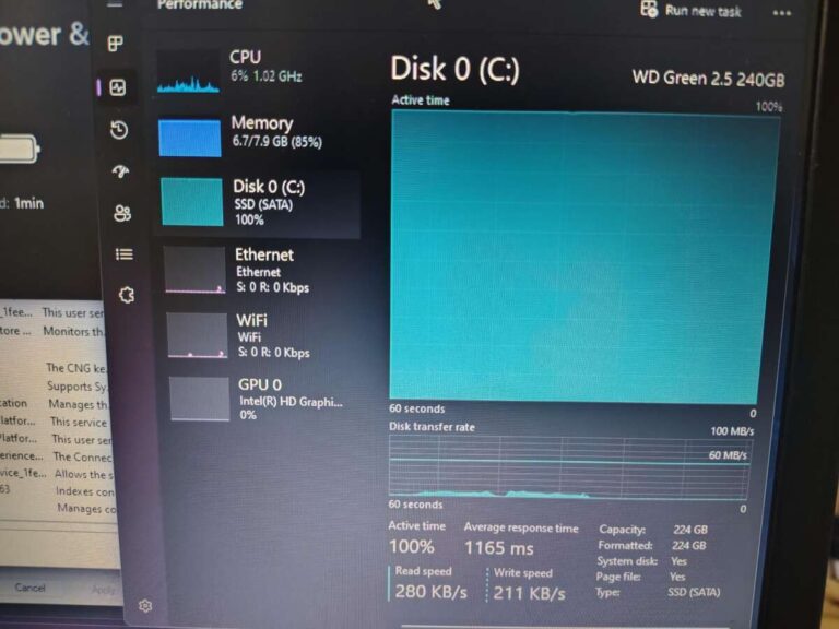 How To Fix Ssd Stuck At 100 Percent Usage