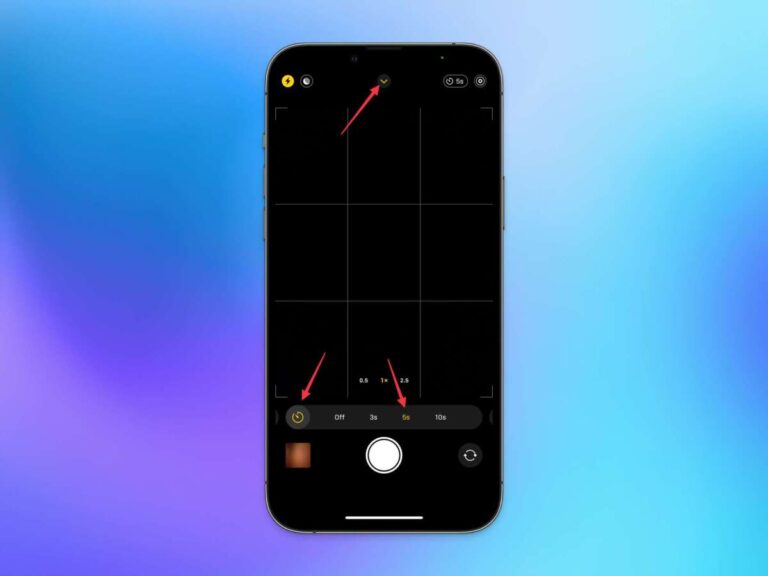 How To Set Timer On Iphone Camera