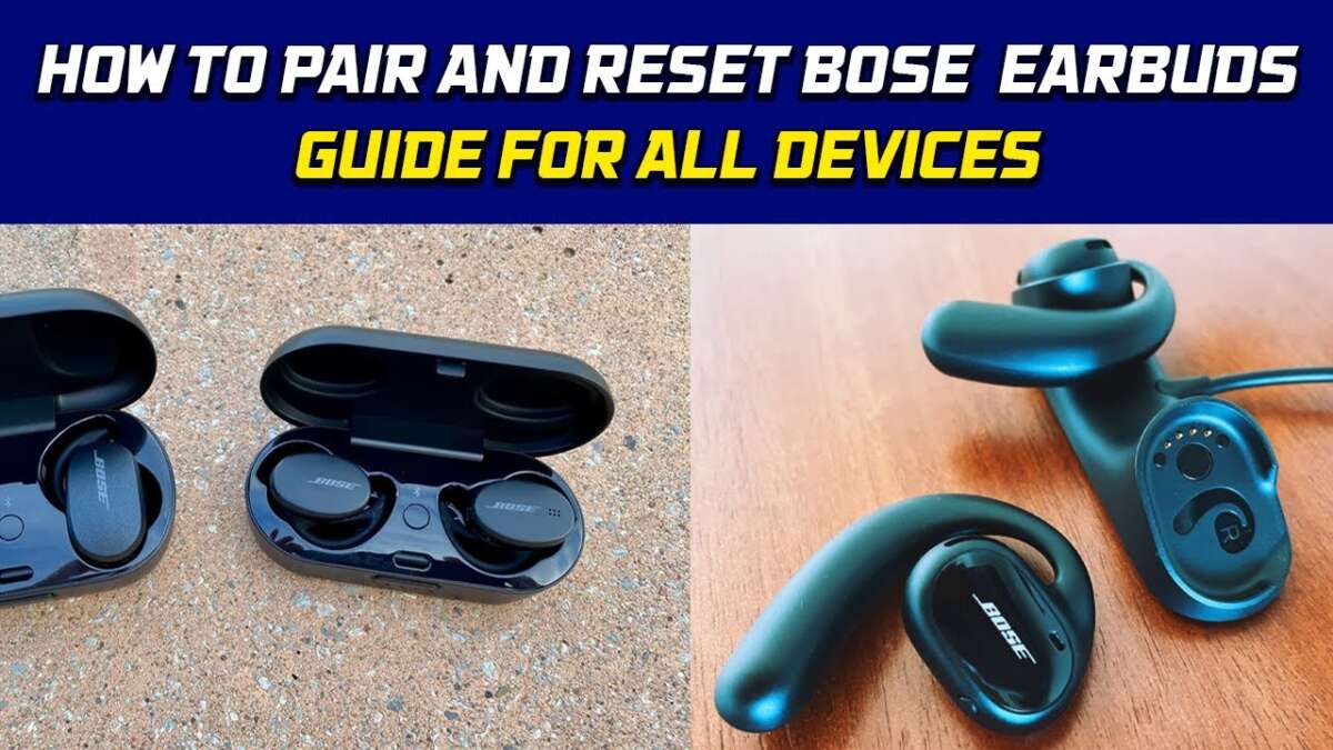 How To Turn On Bose Earbuds