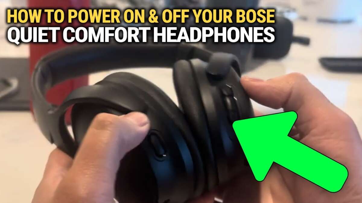 How To Turn Off Bose Ultra Headphones