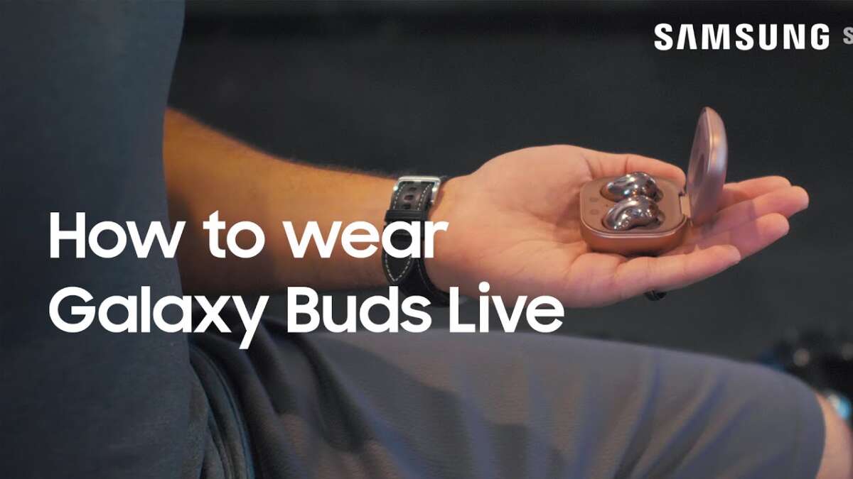 How To Wear Samsung Earbuds