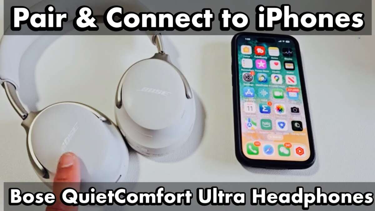How To Connect Bose Quietcomfort Headphones To Iphone