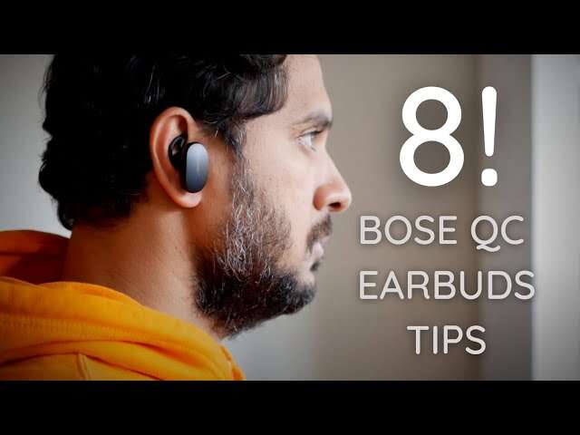 How To Use Bose QuietComfort Earbuds