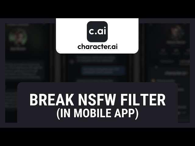 How To Unfilter Character Ai