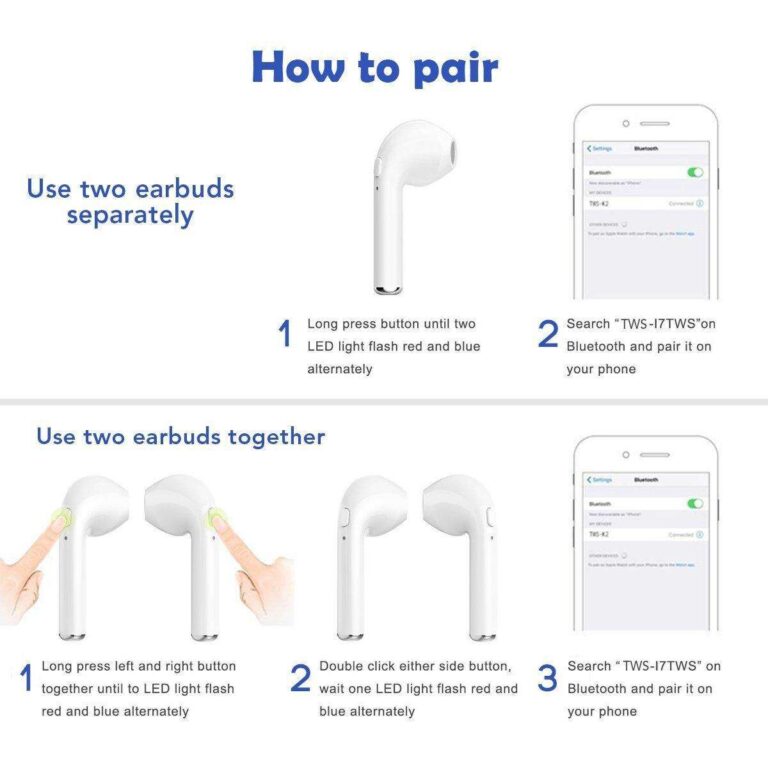 How To Connect Tws Earbuds