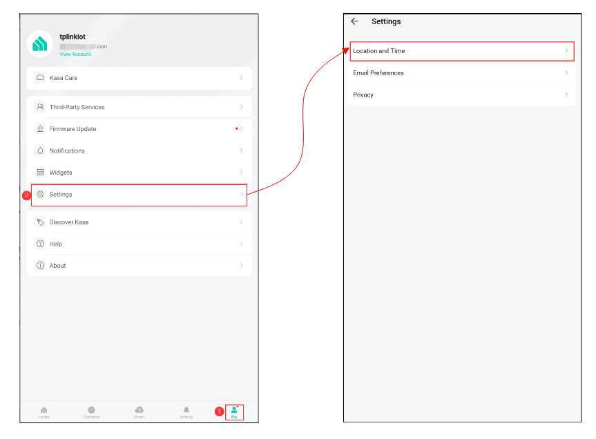How To Change Time Zone For Kasa Camera