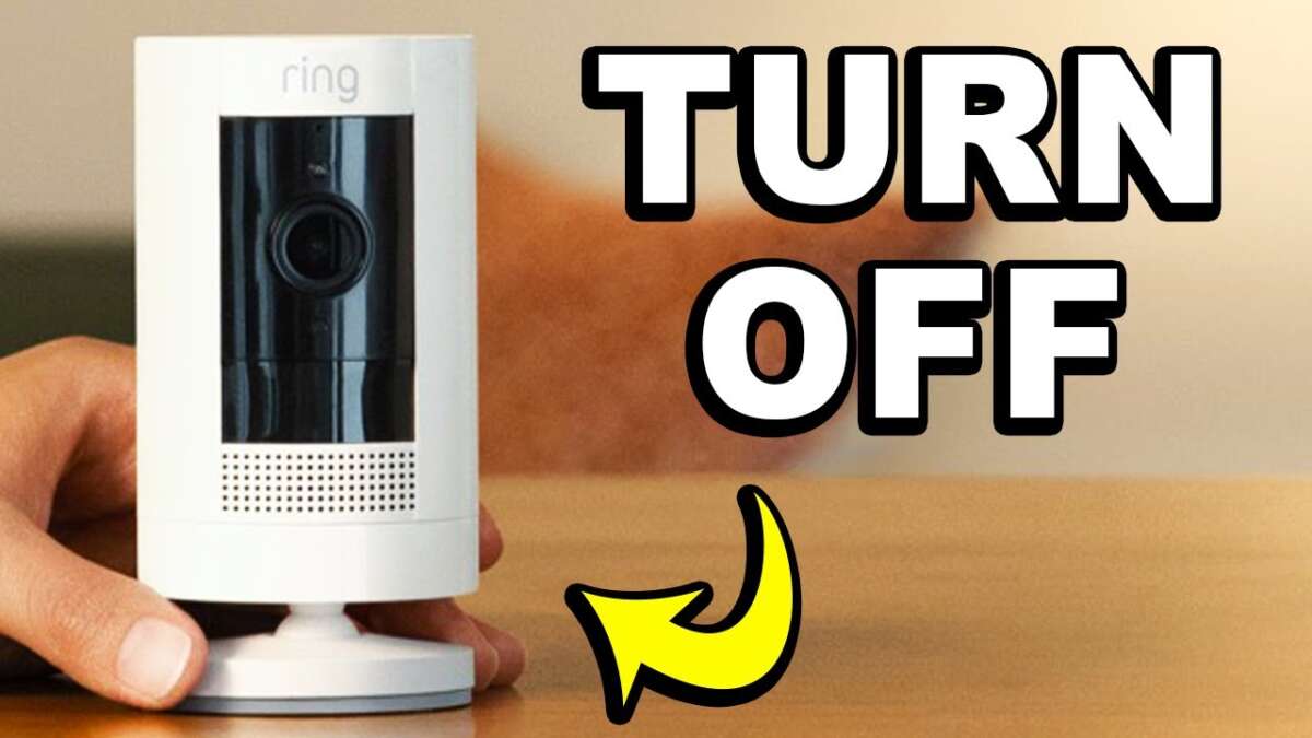 How To Disconnect Ring Camera From Account