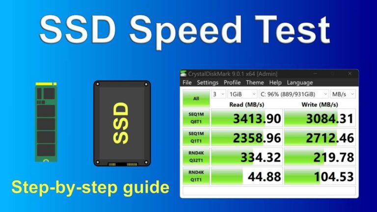 How To Test Ssd Speed