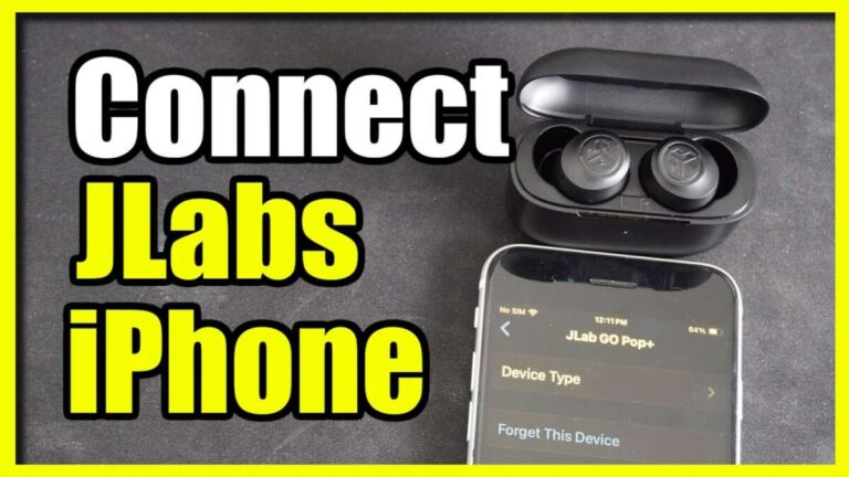 How To Pair Jlab Headphones With Iphone