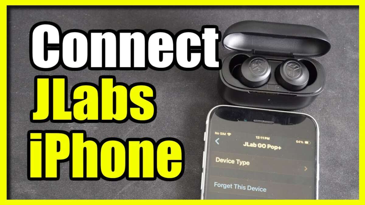How To Pair Jlab Headphones With Iphone