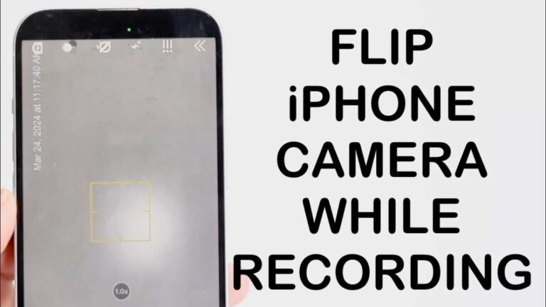 How To Reverse Camera On Iphone