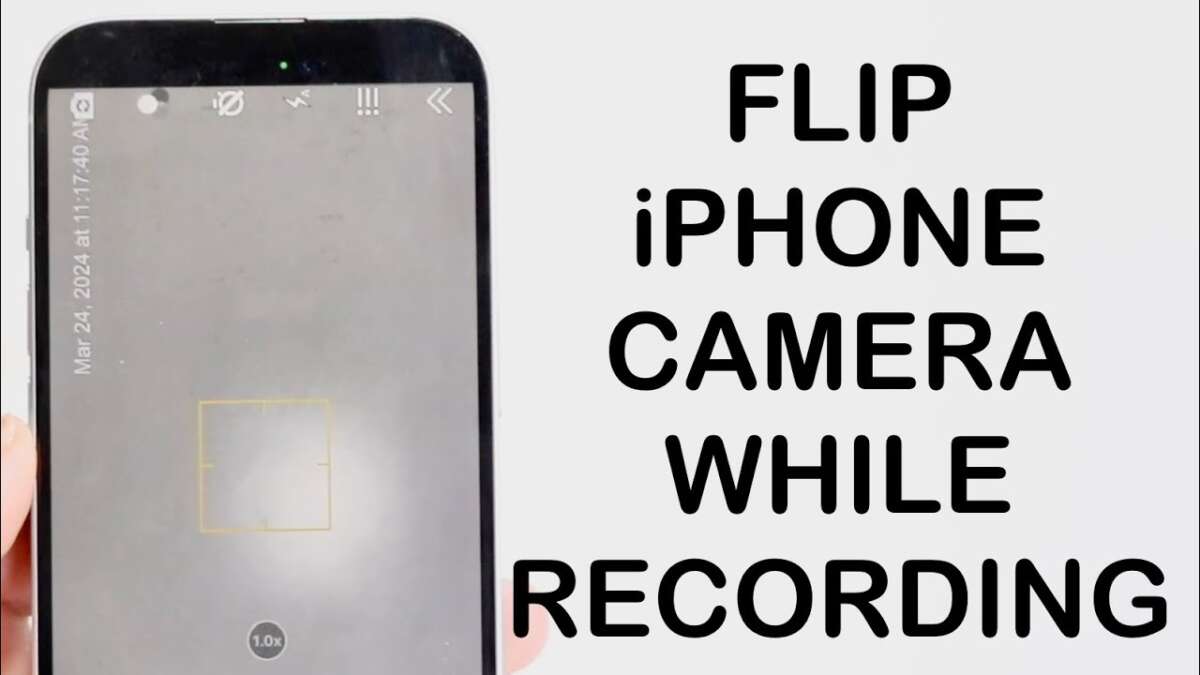 How To Reverse Camera On Iphone