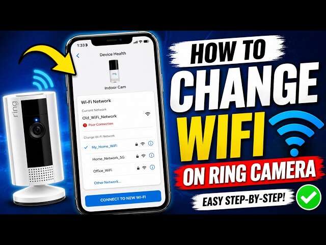 How To Reconnect Ring Camera To Wifi