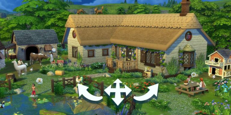 How To Rotate Camera Sims 4