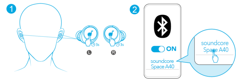 How To Pair Soundcore A40 Earbuds