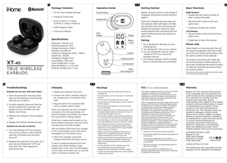 How To Connect Bytech Earbuds