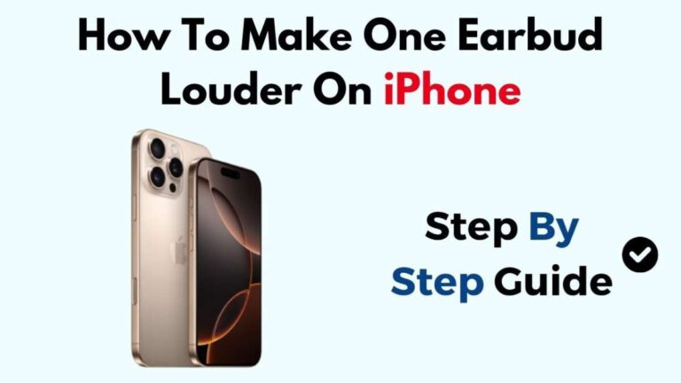 How To Make Earbuds Louder On iPhone