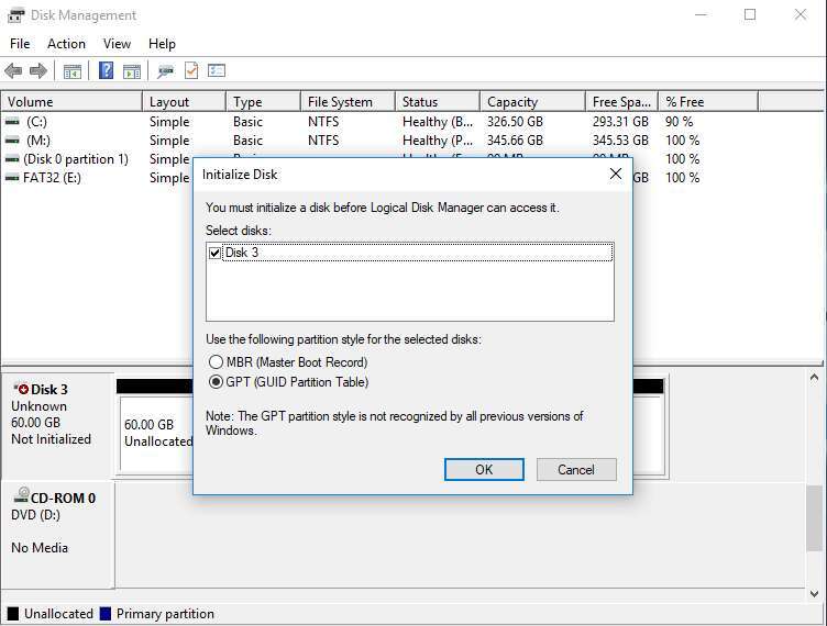 What Partition Style For SSD