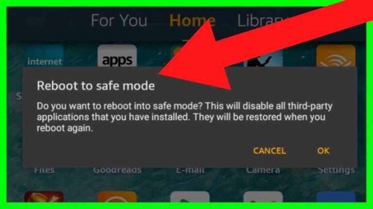 How To Turn Off Safe Mode On Fire TV