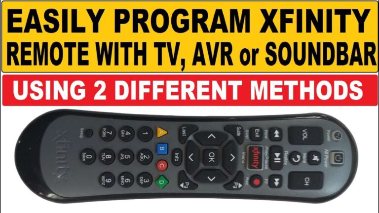 How To Set Up TV On Xfinity Remote