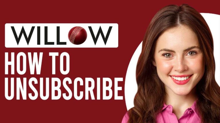 How To Unsubscribe Willow TV