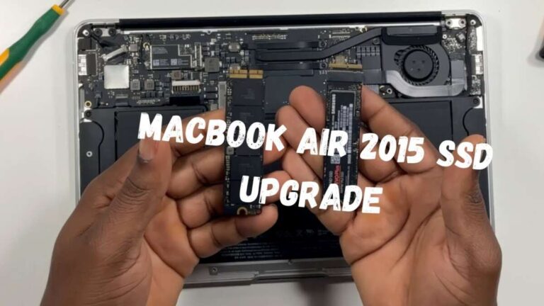 Can You Upgrade The SSD In A MacBook Air