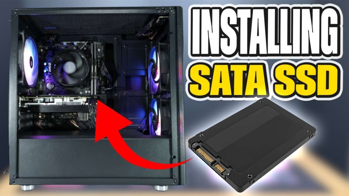 How To Install Internal SSD Drive