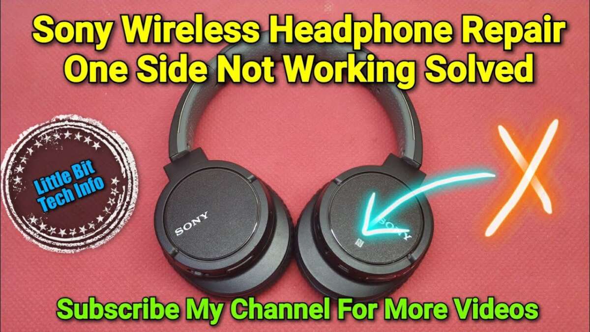 Why Do My Headphones Only Work On One Side